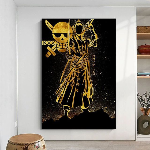 بوستر ون بيس رورونوا زورو الذهبي